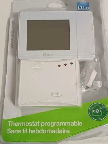 Ecost prekė po grąžinimo Otio-Thermostat programmable sans fil blanc - Otio (Atnaujinta)