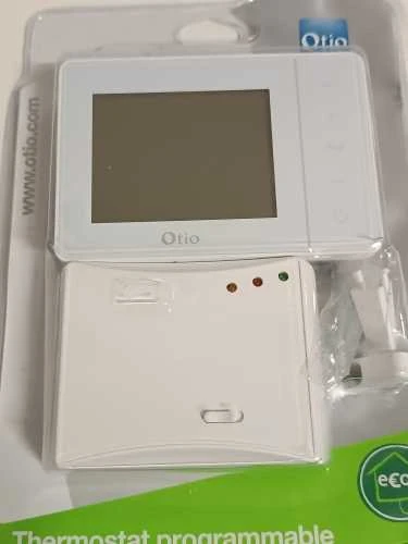 Ecost prekė po grąžinimo Otio-Thermostat programmable sans fil blanc - Otio (Atnaujinta)