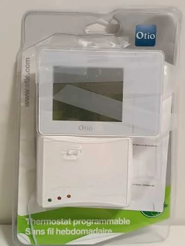 Ecost prekė po grąžinimo Otio-Thermostat programmable sans fil blanc - Otio (Atnaujinta)