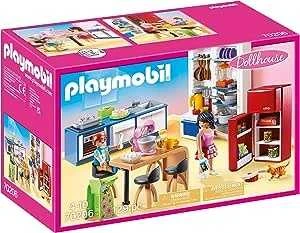 Ecost prekė po grąžinimo Playmobil Dollhouse 70206 Family Kitchen, 4 Years and Above (Atnaujinta)