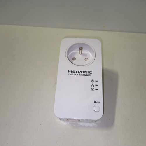 Ecost prekė po grąžinimo Prise CPL netsocket 600 MB/s avec 1 Port Fast Ethernet 100 MB/s et Prise gi (Atnaujinta)
