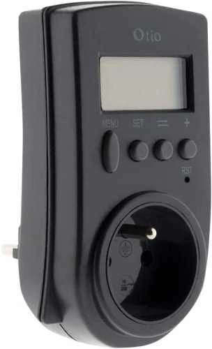 Ecost prekė po grąžinimo Produktas 730102 valdiklio energijos suvartojimas CC 5000 juodas (Atnaujinta)