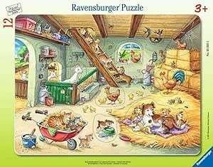 Ecost prekė po grąžinimo Ravensburger dėlionė vaikams - 05092 Farm Dwellers - vaikams nuo 3 metų, 1 (Atnaujinta)