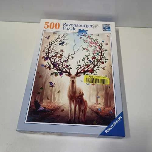 Ecost prekė po grąžinimo Ravensburger dėlionė 80494 - Magiškasis elnias - 500 dalių dėlionė suaugusi (Atnaujinta)