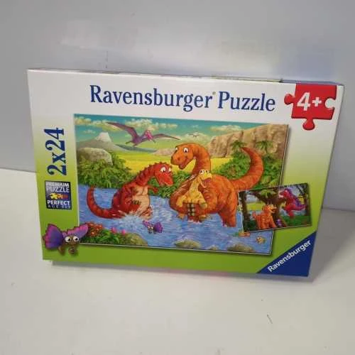 Ecost prekė po grąžinimo Ravensburger vaikų dėlionė 05030 - Žaidžiantys dinozaurai - dėlionė vaikams (Atnaujinta)