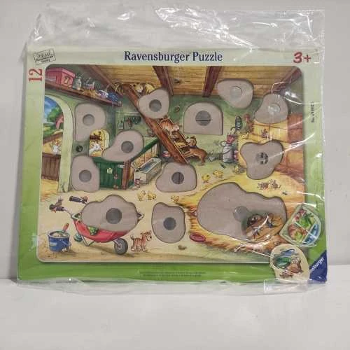 Ecost prekė po grąžinimo Ravensburger vaikų dėlionė 05092 - Ūkio gyventojai - rėmelio dėlionė vaikam (Atnaujinta)