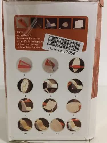 Ecost prekė po grąžinimo, Reelva aukštakulnių batų silikoninė forma Fondant tortų dekoravimo gumos p (Atnaujinta)