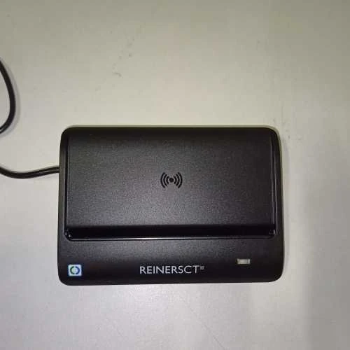 Ecost prekė po grąžinimo Reiner SCT Cyberjack RFID pagrindas NPA intelektualiųjų kortelių skaitytuva (Atnaujinta)
