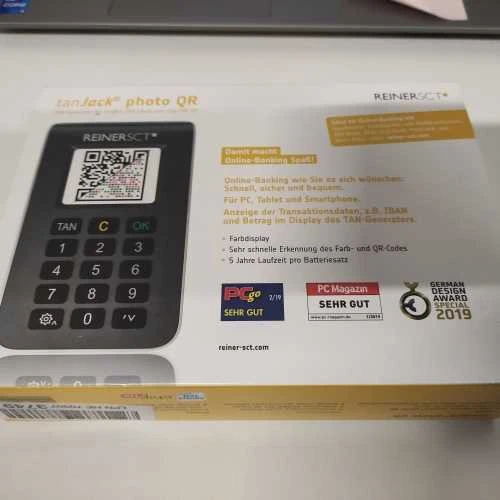 Ecost prekė po grąžinimo Reiner SCT tanJack nuotrauka QR I Chip Tan generatorius internet (Atnaujinta)