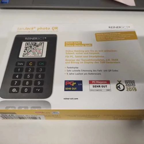 Ecost prekė po grąžinimo Reiner SCT tanJack nuotrauka QR I Chip Tan generatorius internet (Atnaujinta)
