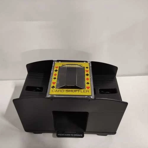 Ecost prekė po grąžinimo Relaxdays 10020520 Juodas Card Shuffler, 2 Decks, 3 Years to 99 Years, Batte (Atnaujinta)