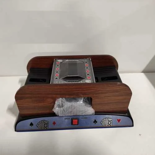 Ecost prekė po grąžinimo Relaxdays 10021343 card shuffler wood (Atnaujinta)