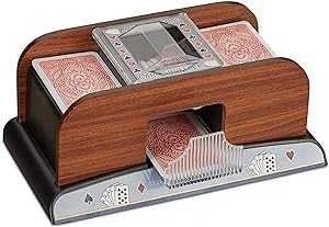 Ecost prekė po grąžinimo Relaxdays 10021343 card shuffler wood (Atnaujinta)