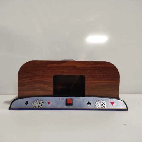 Ecost prekė po grąžinimo Relaxdays 10021343 card shuffler wood (Atnaujinta)