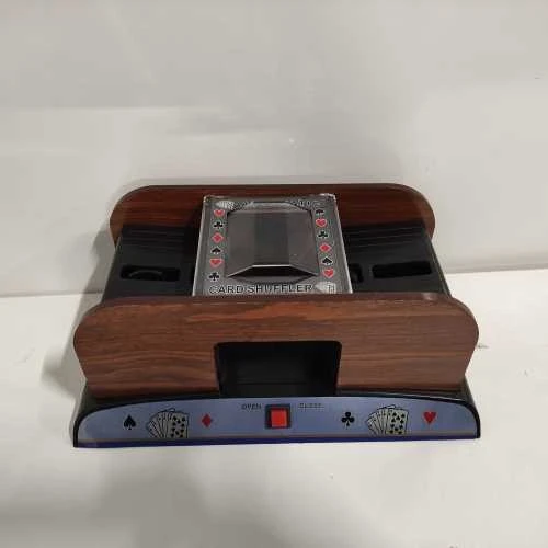 Ecost prekė po grąžinimo Relaxdays 10021343 card shuffler wood (Atnaujinta)