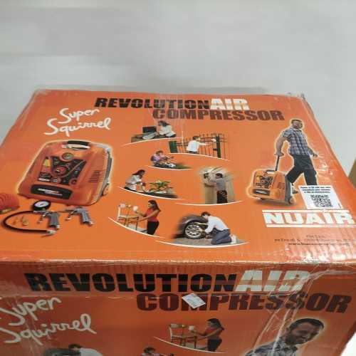 Ecost prekė po grąžinimo Revolution Air 425028 Super Squirrel kompresorius 2 AG (Atnaujinta)