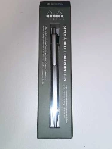 Ecost prekė po grąžinimo Rhodia 9381C Ballpoint Pen (scRipt 0.7 mm, Ideal for Your Notes and Technic (Atnaujinta)