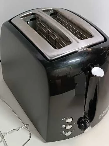 Ecost prekė po grąžinimo, Russell Hobbs skrudintuvas, sumuštiniams (Atnaujinta)