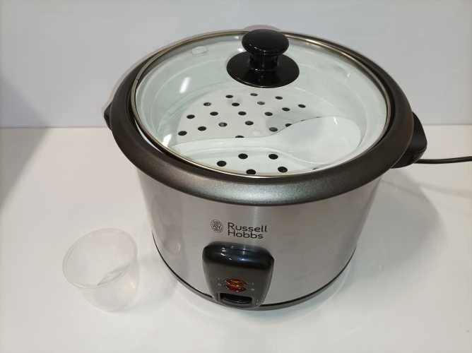 Ecost prekė po grąžinimo, Russell Hobbs Cooking 10 puodelių, 700 W, 1,8 l, pridedama mentelė ir ment (Atnaujinta)