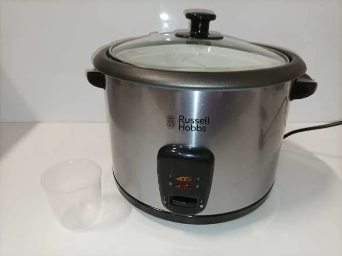 Ecost prekė po grąžinimo, Russell Hobbs Cooking 10 puodelių, 700 W, 1,8 l, pridedama mentelė ir ment (Atnaujinta)