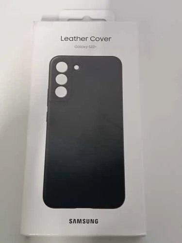 Dėklas Ecost prekė po grąžinimo Samsung Leather Išmanusis telefonas Cover EF-VS906, for Galaxy Z S22 5G, Genuine Lea (Atnaujinta)