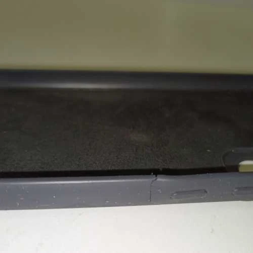 Ecost prekė po grąžinimo Samsung silikoninis telefono dėklas Galaxy S22 5G, juodas (Atnaujinta)