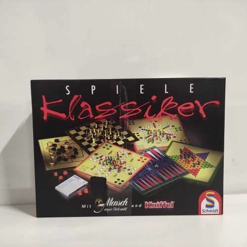 Ecost prekė po grąžinimo Schmidt Spiele 49120 Klasikiniai žaidimai, žaidimų rinkinys (Atnaujinta)