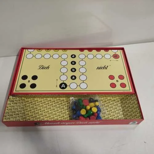 Ecost prekė po grąžinimo Schmidt Spiele 49020 „Žmogau, nesinervink“ jubiliejinis leidimas, su medinė (Atnaujinta)
