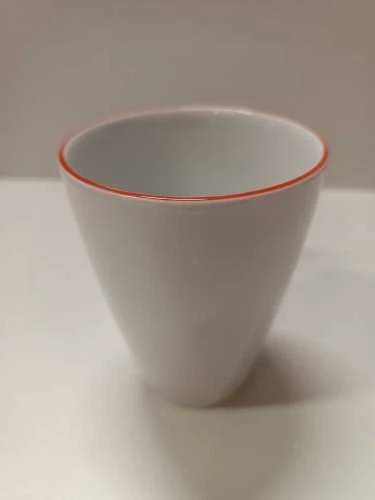 Ecost prekė po grąžinimo, Seltmann Weiden Lido V2 10863 Tambel puodelis su rankena 0,35 l, baltas (Atnaujinta)