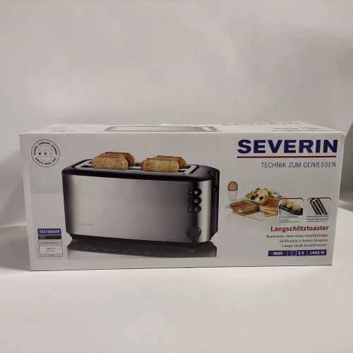 Skrudintuvas Ecost prekė po grąžinimo Severin Automatic Law Slit toaster, toaster with bread roll, high-quality s (Atnaujinta)