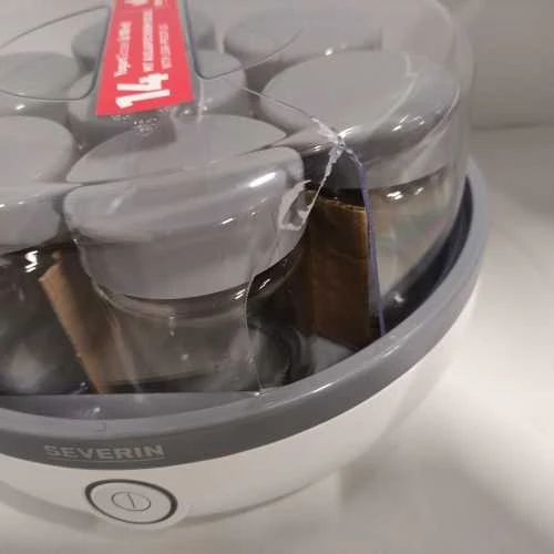 Ecost prekė po grąžinimo SEVERIN JG 3520 Yoghurt Maker 13 Baltas / Pilkas (Atnaujinta)
