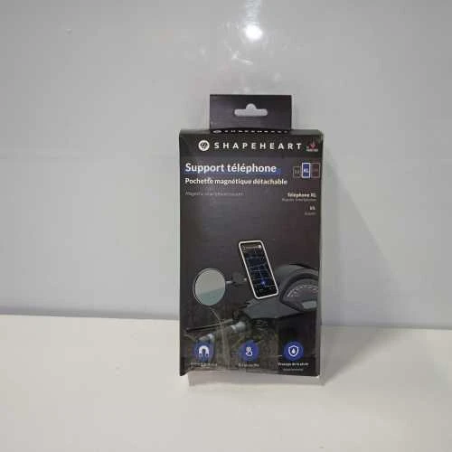 Ecost prekė po grąžinimo Shapeheart Magnetic Mobile Phone Holder Motorcycle for Rear View Mirror Uni (Atnaujinta)