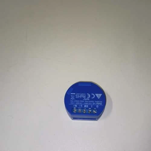 Ecost prekė po grąžinimo Shelly 1 - Switch Actuator 230 V 16 A - WIFI Relay Suitable for Smart Home, (Atnaujinta)