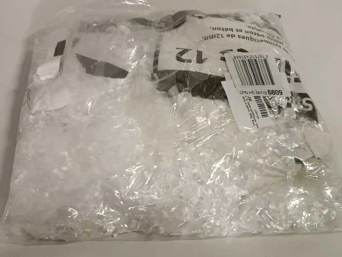 Ecost prekė po grąžinimo Sika France S.A.S 546535 Sintetiniai pluoštai, skirti mikro balta, 12 mm (Atnaujinta)