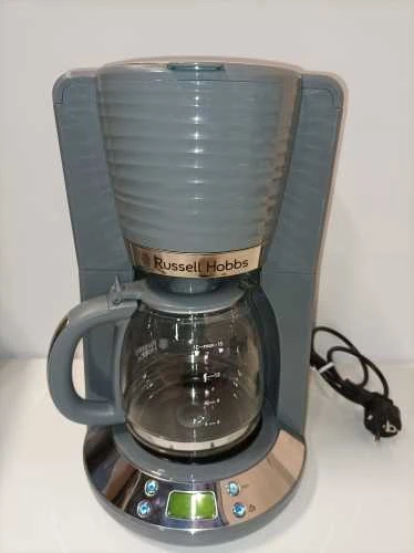 Ecost prekė po grąžinimo, Skaitmeninis kavos aparatas Russell Hobbs Inspire, pilkos spalvos (Atnaujinta)