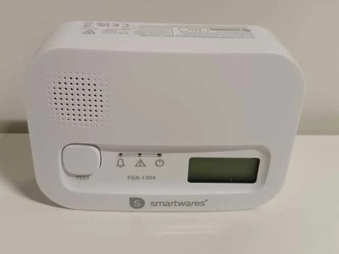 Ecost prekė po grąžinimo Smartwares FGA-13041 Kohlenmonoxid-Melder, 10 Jahre Sensor, mit Ekranas und (Atnaujinta)