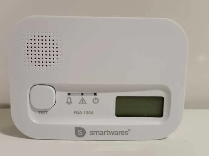 Ecost prekė po grąžinimo Smartwares FGA-13041 Kohlenmonoxid-Melder, 10 Jahre Sensor, mit Ekranas und (Atnaujinta)