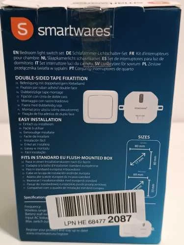 Ecost prekė po grąžinimo Smartwares Sh499567 miegamojo šviesos jungiklio komplekto kištukas ir jungt (Atnaujinta)