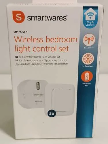Ecost prekė po grąžinimo Smartwares Sh499567 miegamojo šviesos jungiklio komplekto kištukas ir jungt (Atnaujinta)