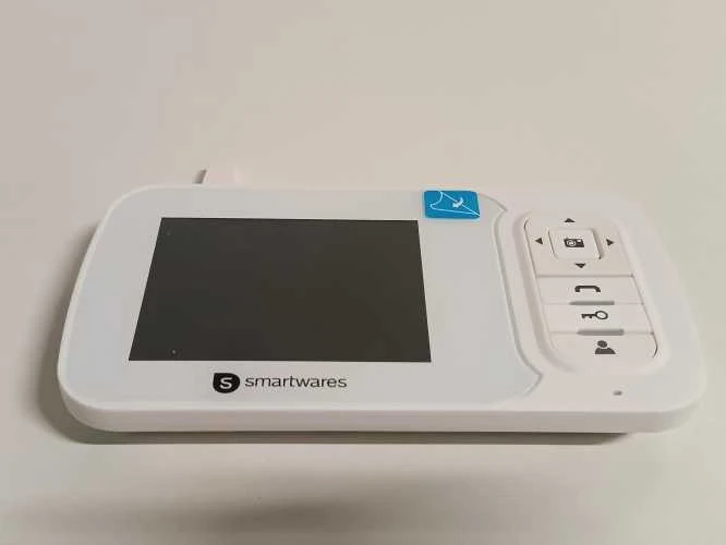 Ecost prekė po grąžinimo Smartwares VD38W belaidžio vaizdo durų telefonas su naktinio matymo funkcij (Atnaujinta)