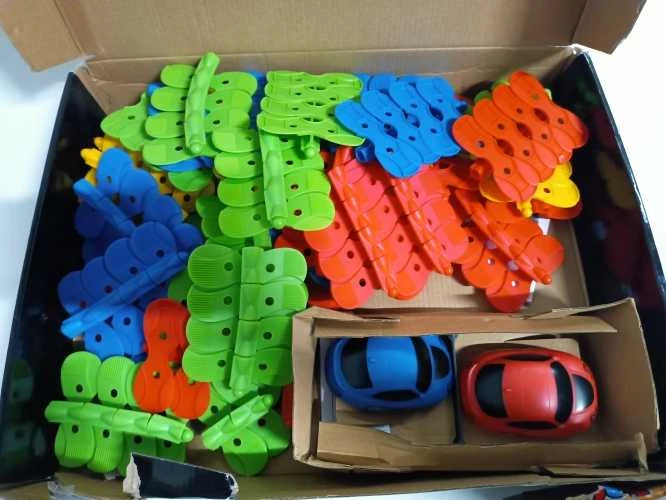 Ecost prekė po grąžinimo Smoby FleXtreme automobilių lenktynių trasos pradinis rinkinys - 184 bėgiai (Atnaujinta)