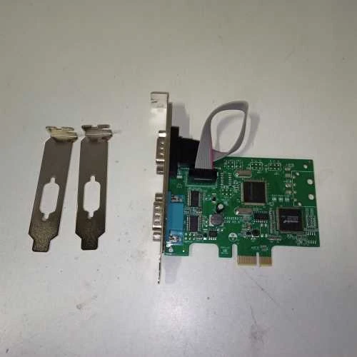 Ecost prekė po grąžinimo StarTech.com Serial PCI Express korta su 2 DB9 prievadais, UART 16C1050, RS (Atnaujinta)