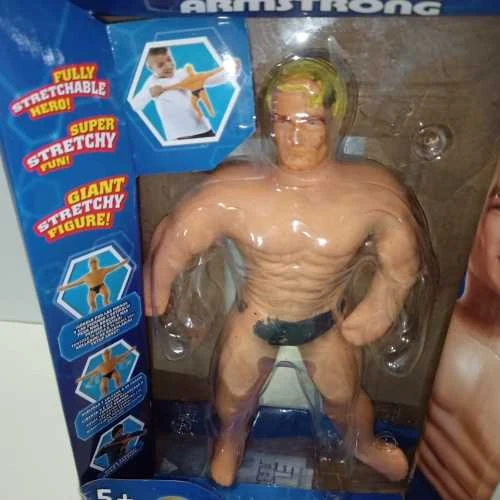 Ecost prekė po grąžinimo STRETCH ARMSTRONG, 25 cm personažas, tamprus žaislas (Atnaujinta)