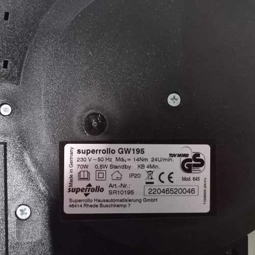 Ecost prekė po grąžinimo Superrollo elektrinis garažo durų diržas, FlushMounted (Atnaujinta)