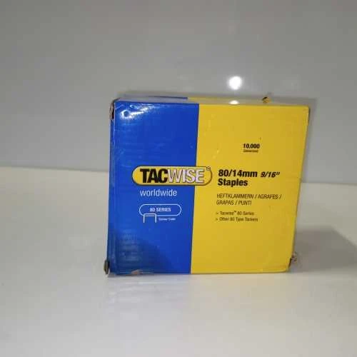 Ecost prekė po grąžinimo Tacwise 0385 80/14mm Staples, 1 Pack x 10,000 Staples (Atnaujinta)