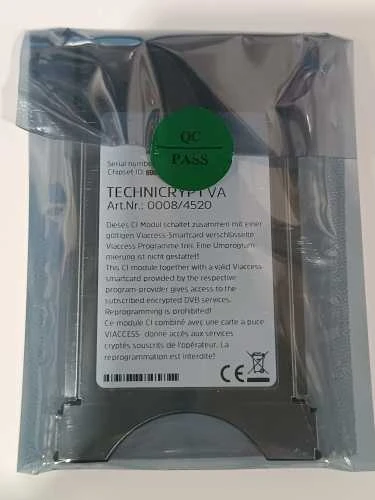 Ecost Prekė po grąžinimo TechniSat TechniCrypt VA 0008/4520 Viaccess dešifravimo modulis (Atnaujinta)