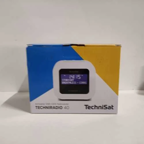 Ecost prekė po grąžinimo TechniSat TECHNIRADIO 40, DAB+ Radio Alarm Clock, DAB, FM, Alarm Clock With (Atnaujinta)