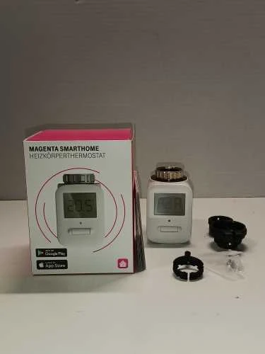 Ecost prekė po grąžinimo Telekom Smarthome Radiatorių termostatas su LCD ekranu Baltas (Atnaujinta)