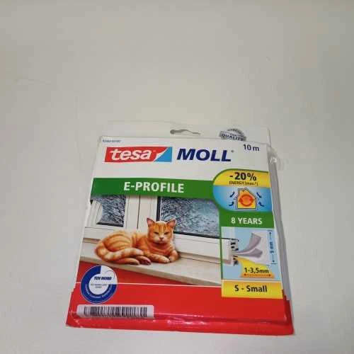 Ecost prekė po grąžinimo tesa moll E-Profile Rubber Seal, Self-Adhesive Seal for Insulating Gaps on (Atnaujinta)