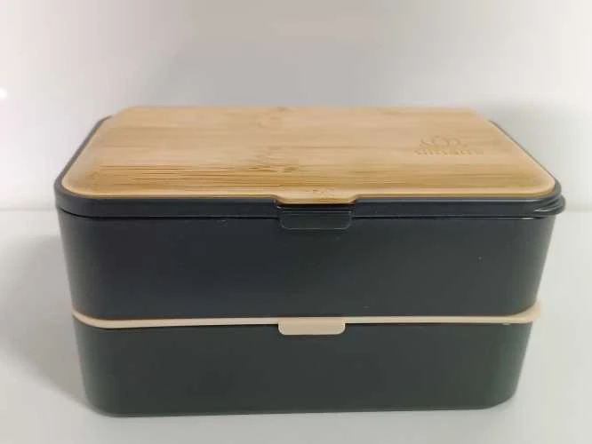 Ecost prekė po grąžinimo Umami Bento dėžutė suaugusiems/vaikams, 1 SOT puodai ir 4 stalo įrankiai (Atnaujinta)